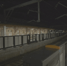 A metro train runs through the new section of track between Campsie and Sydenham for the first time.