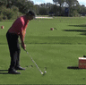 Charlie Woods gets a hole-in-one.