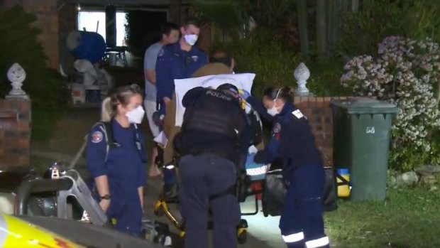 Paramedics, firefighters and police were called to the scene just before 5am on Tuesday.