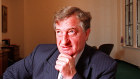 John Elliott in his Collins Street office. 