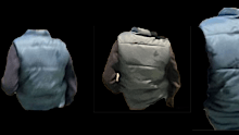 A puffer vest with dinosaur patterns. The images were likely taken on June 26, 2023, at a Rouse Hill childcare centre.