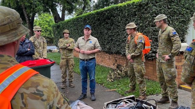 More ADF troops will be brought in help the clean-up in Brisbane. 