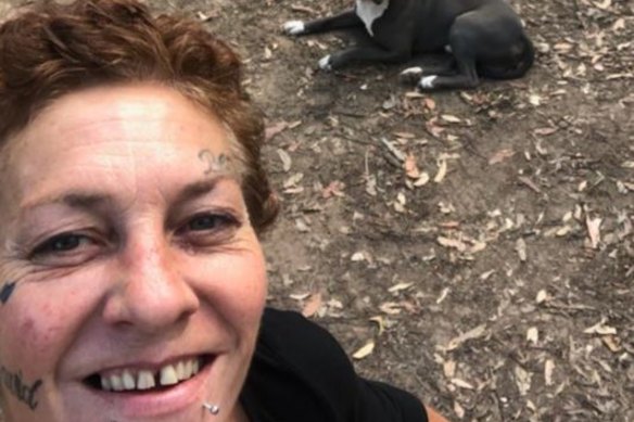 Police found Melissa Reeves at a “makeshift campsite” in the Olney State Forest.