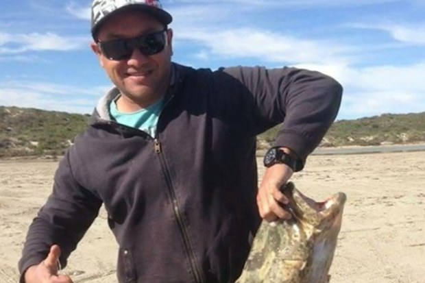 Shannan Dunn thought nothing of paddling into bloodied waters after turning up to Glenfield Beach for a surf.