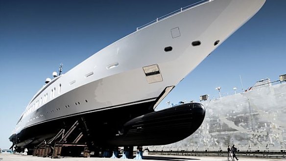 Measuring a hefty 108 metres in length, the giant new "tinnie" will be hard to miss.