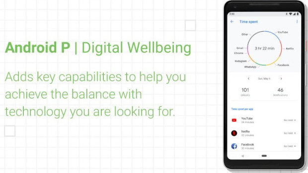 Android P includes a dashboard to track how much time you spend on your phone. 
