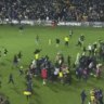Mariners’ fairytale grand final win sparks celebratory pitch invasion in Gosford