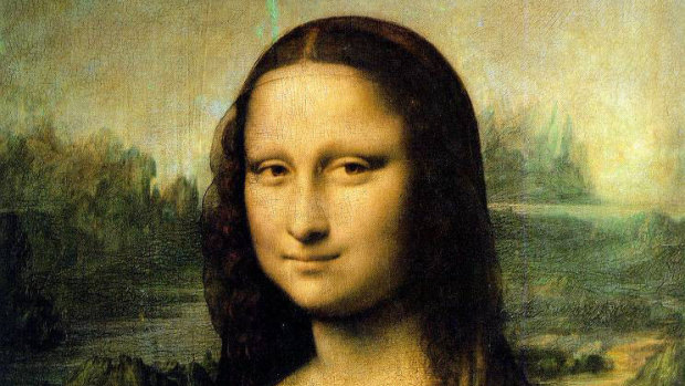 Leonardo da Vinci's Mona Lisa - also known as La Gioconda. A protrait of the wife of Francesco del Giocondo. 