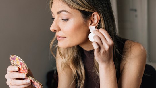 Ageing, wearing heavy earrings and sleeping in jewellery can cause pierced holes to stretch and rip. 