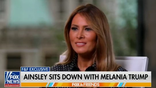 Melania Trump sits down with Fox News in her first interview in two years.