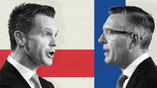 Dominic Perrottet and Chris Minns faced off in the leaders’ debate.