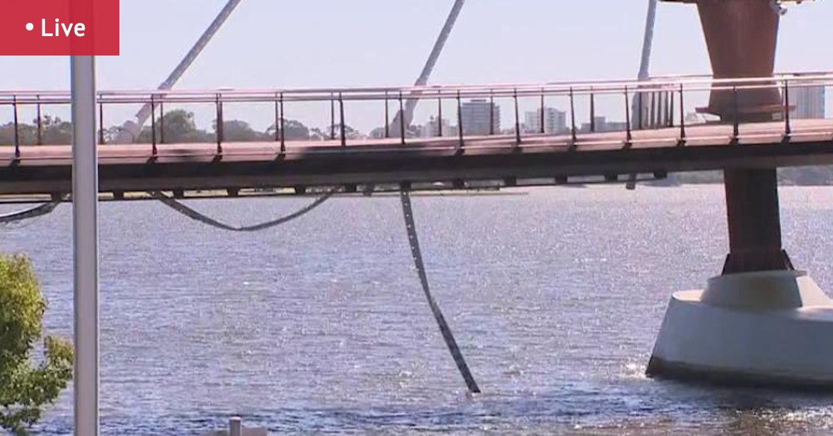 WA news LIVE: ‘These things happen’: Minister explains East Perth bridge cable collapse