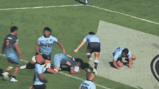 Taniela Tupou’s costly missed tackle in the Waratahs’ loss.