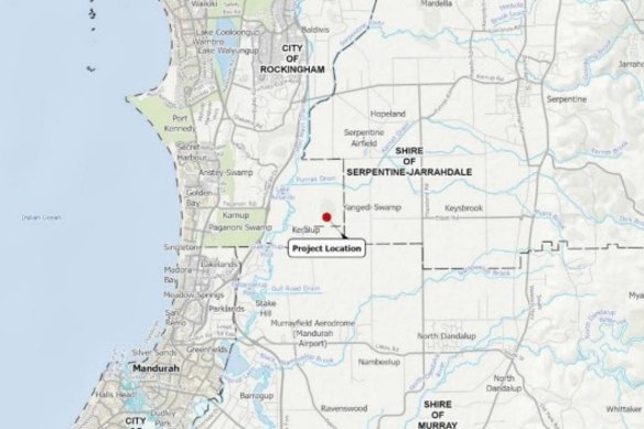The location of APA’s Keralup Energy Hub.
