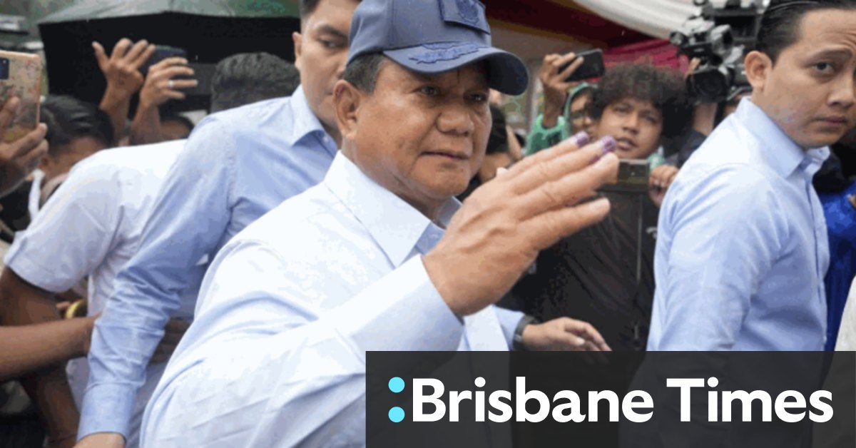 Indonesian election: Former Indonesian general Prabowo Subianto poised for first round victory - Vimarsana News