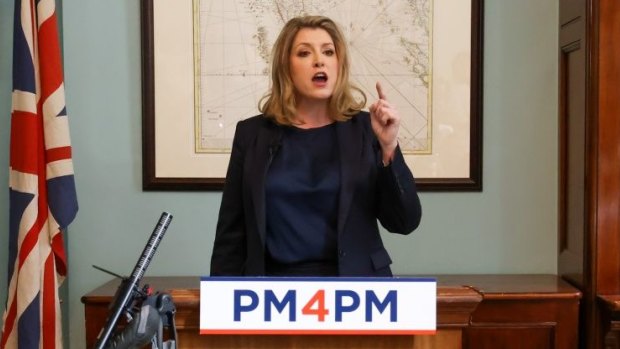 Conservative leadership hopeful Penny Mordaunt.