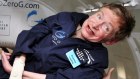 "You have to remember that nothing defies gravity": well, almost nothing - Hawking floats in a modified zero-gravity jet in  2007.