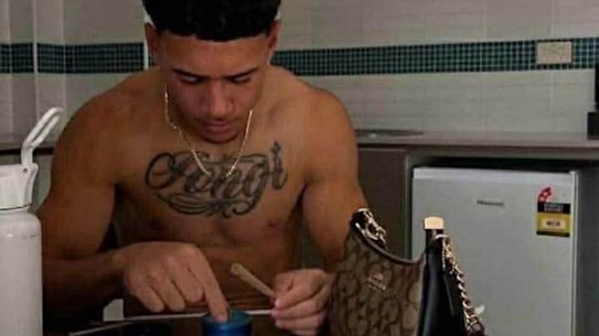 Parramatta fullback Isaiah Iongi.