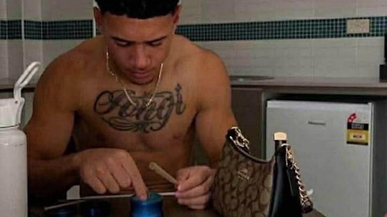 Parramatta fullback Isaiah Iongi.