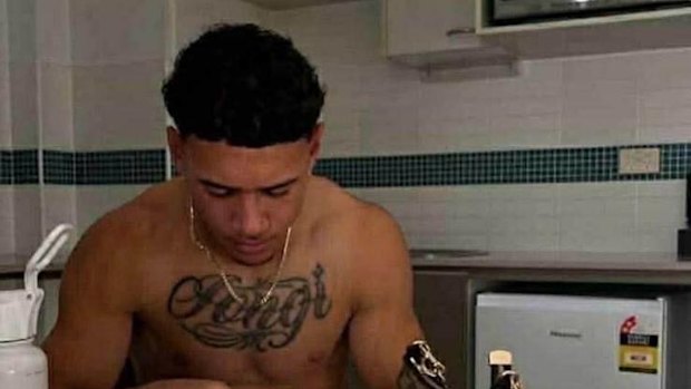 Parramatta fullback Isaiah Iongi.