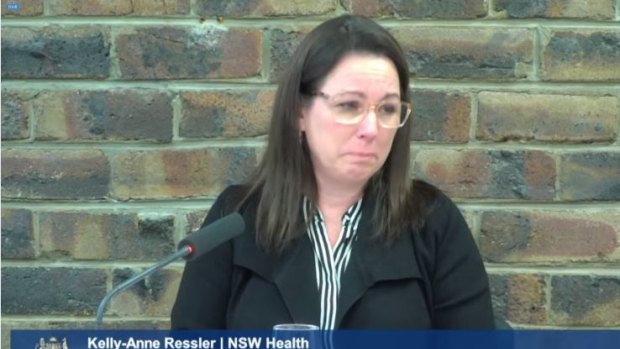 NSW Health senior epidemiologist Kelly-Anne Ressler speaks at the Ruby Princess inquiry. 
