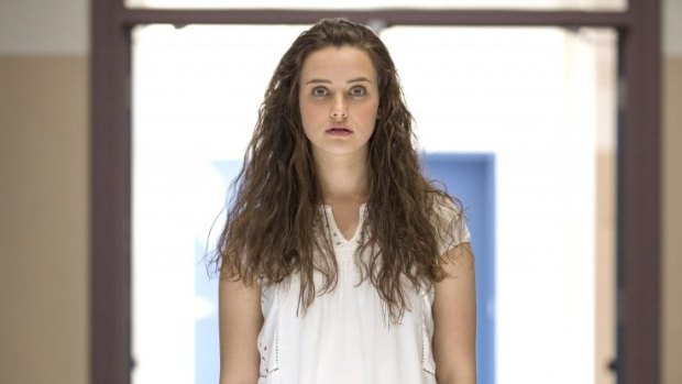 Australian actress Katherine Langford as Hannah Baker in 13 Reasons Why season one.