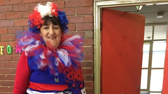 Western Bulldogs super fan Sharon Cutajar has already paid about $500 for a trip to watch her team in Adelaide in April.