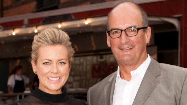 Sunrise co-hosts Samantha Armytage and David Koch.