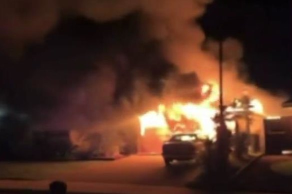 The Ellenbrook fire.