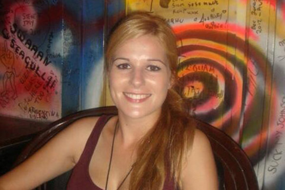 Adriana Donato was left to die in a pool of blood on a gravel path.