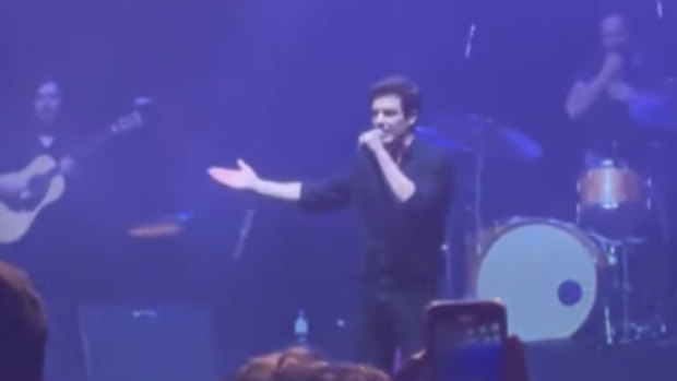 The Killers apologise after bringing Russian fan on stage in Georgia
