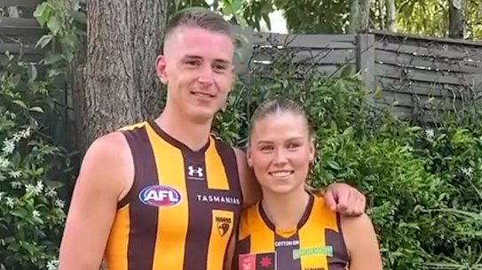 Calsher and Maya Dear will both be playing for the Hawks in 2026.