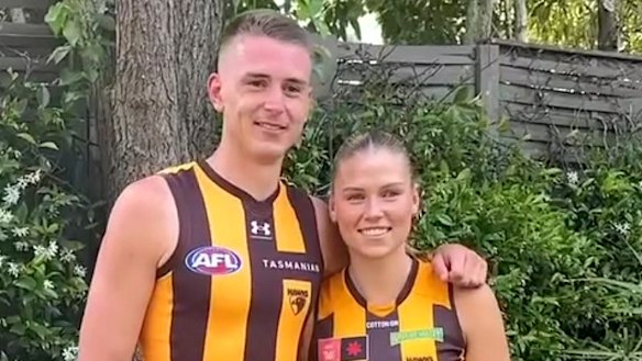 Calsher and Maya Dear will both be playing for the Hawks in 2026.