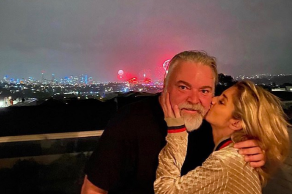 New year, new love for Kyle Sandilands and Tegan Kynaston.