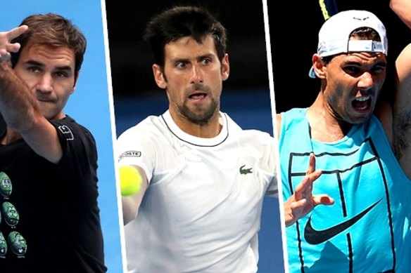 Roger Federer, Novak Djokovic and Rafael Nadal are in Tennis Australia's sights to help raise funds for bushfire relief.