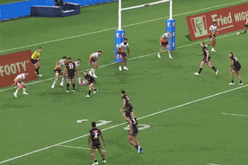 Seven: Nathan Cleary caps a remarkable performance with the match-winning try.