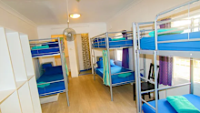 A backpacker who stayed at a Sydney hostel and also visited a major city hospital has sparked a measles alert. They stayed at the Original Backpacker Hostel in Victoria Street in Potts Point.