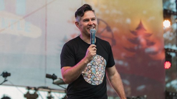 Fremantle Mayor Brad Pettitt at the City's One Day celebrations in 2019.