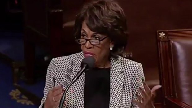 Donald Trump said California Congresswoman Maxine Waters should "be careful what you wish for".