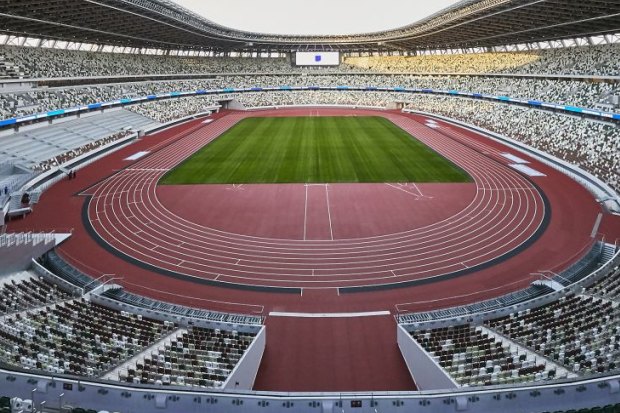 Tokyo Olympic Stadium.