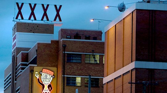 The XXXX brewery at Milton has been the subjection of strike action and blockades by the unions.