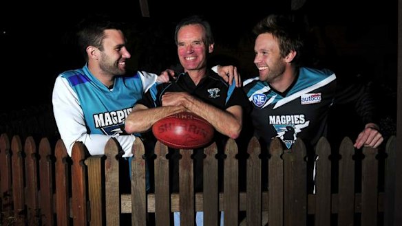 James, David and Lexie Bennett are club legends at Belconnen.