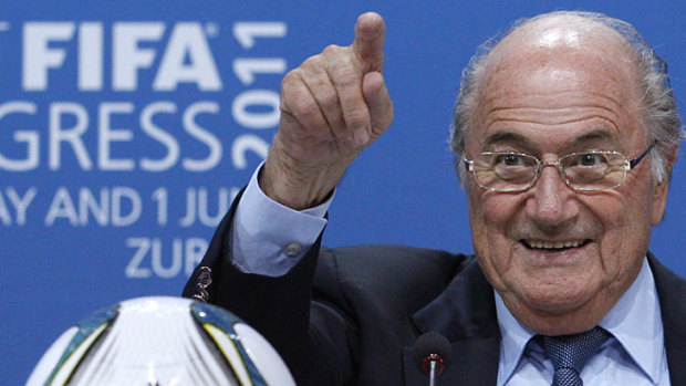 Clean-up: File photo of former FIFA president Sepp Blatter.