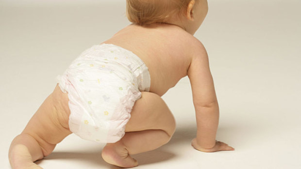Changing a nappy can be tricky at the best of times.