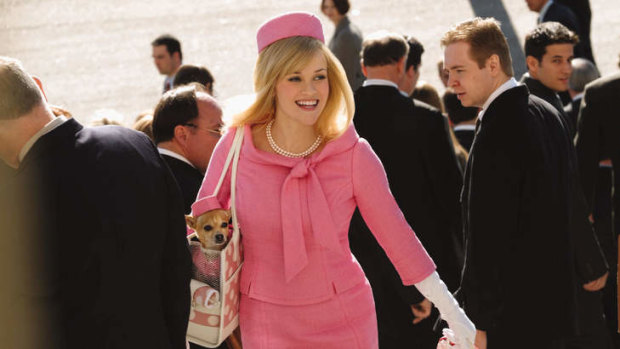 Reese Witherspoon in  Legally Blonde 2: Red White and Blonde.