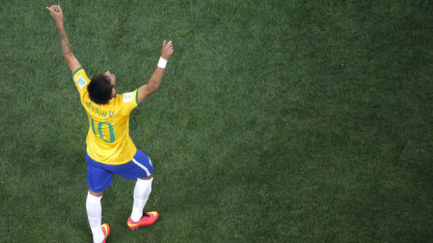 Man of the hour: Neymar.