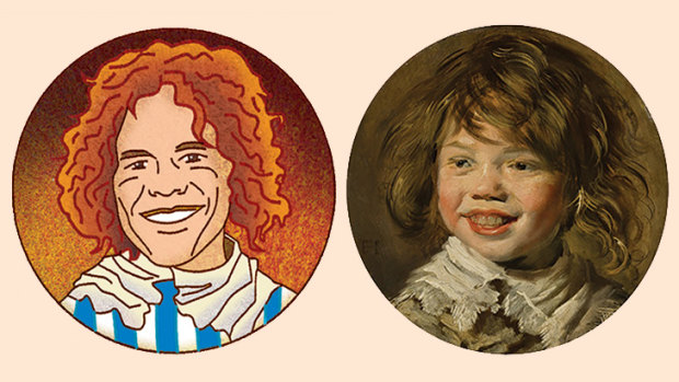 Ben Brown, and Frans Hals' Laughing Boy, c. 1625.