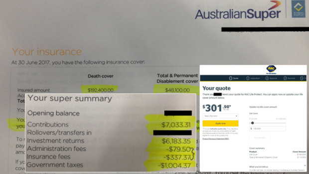 Super statements from another WAtoday reader, showing he was paying $337 a year for insurance. A quick RAC quote showed he could get higher and more tailored cover for less. 