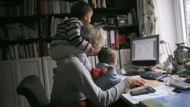 This was me, and many women like me, during the early years of working parenthood. You get it all done, and well, but there is plenty of mental heavy lifting.