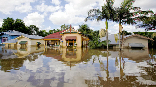 The January floods left many Brisbane residents owing mortgages on damaged or destroyed homes.